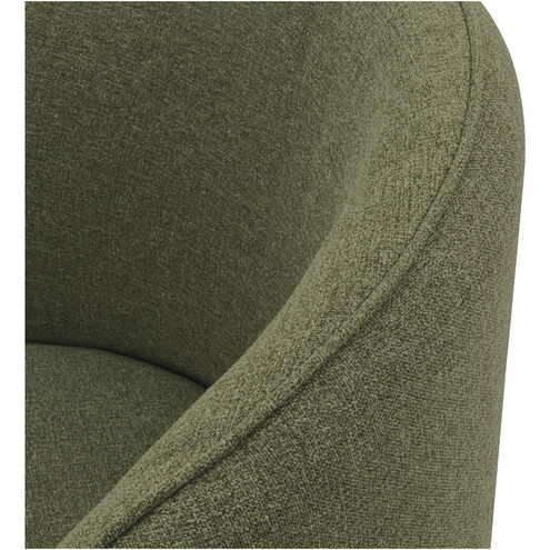 Sylvie Green Outdoor Swivel Dining Chair